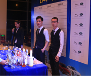 2017年3月17虎門鴻粵驛虎4S店邀請朱歡洪為花式調酒演出節目嘉賓